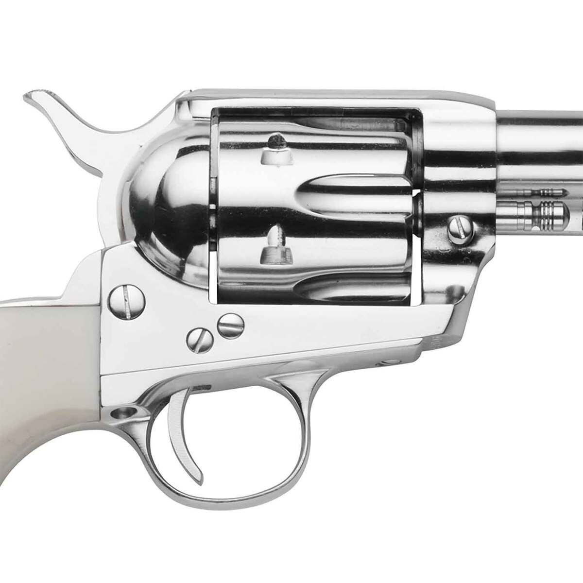 Traditions 1873 357 Magnum 4.75in Nickel Revolver - 6 Rounds Traditions 1873 357 Magnum 4.75in Nickel Revolver - 6 Rounds
