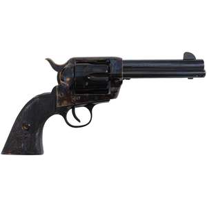 Traditions 1873 Frontier Liberty 45 (Long) Colt Blued w/ Engraved Black Grips Revolver - 6 Rounds