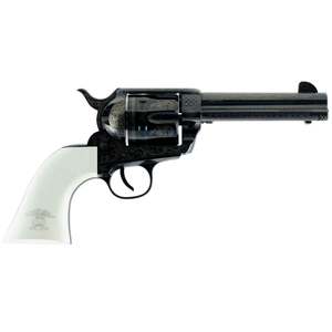 Traditions 1873 Frontier Liberty 45 (Long) Colt Laser Engraved Blued Revolver - 6 Rounds