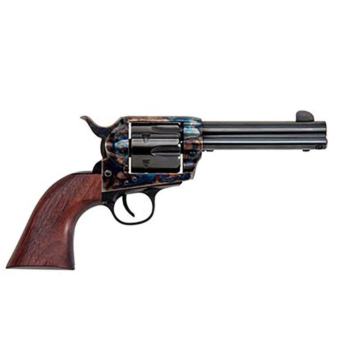 Traditions 1873 Single Action 357 Magnum 4.5in Color Case Hardened Revolver - 6 Rounds Traditions 1873 Single Action 357 Magnum 4.5in Color Case Hardened Revolver - 6 Rounds