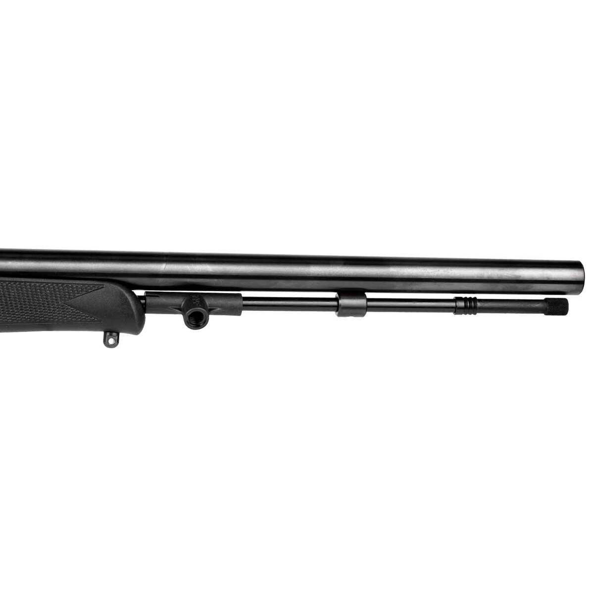 Traditions Buckstalker XT 50 Caliber Blued Break Action Muzzleloader - 24in - Black Traditions Buckstalker XT 50 Caliber Blued Break Action Muzzleloader - 24in - Black