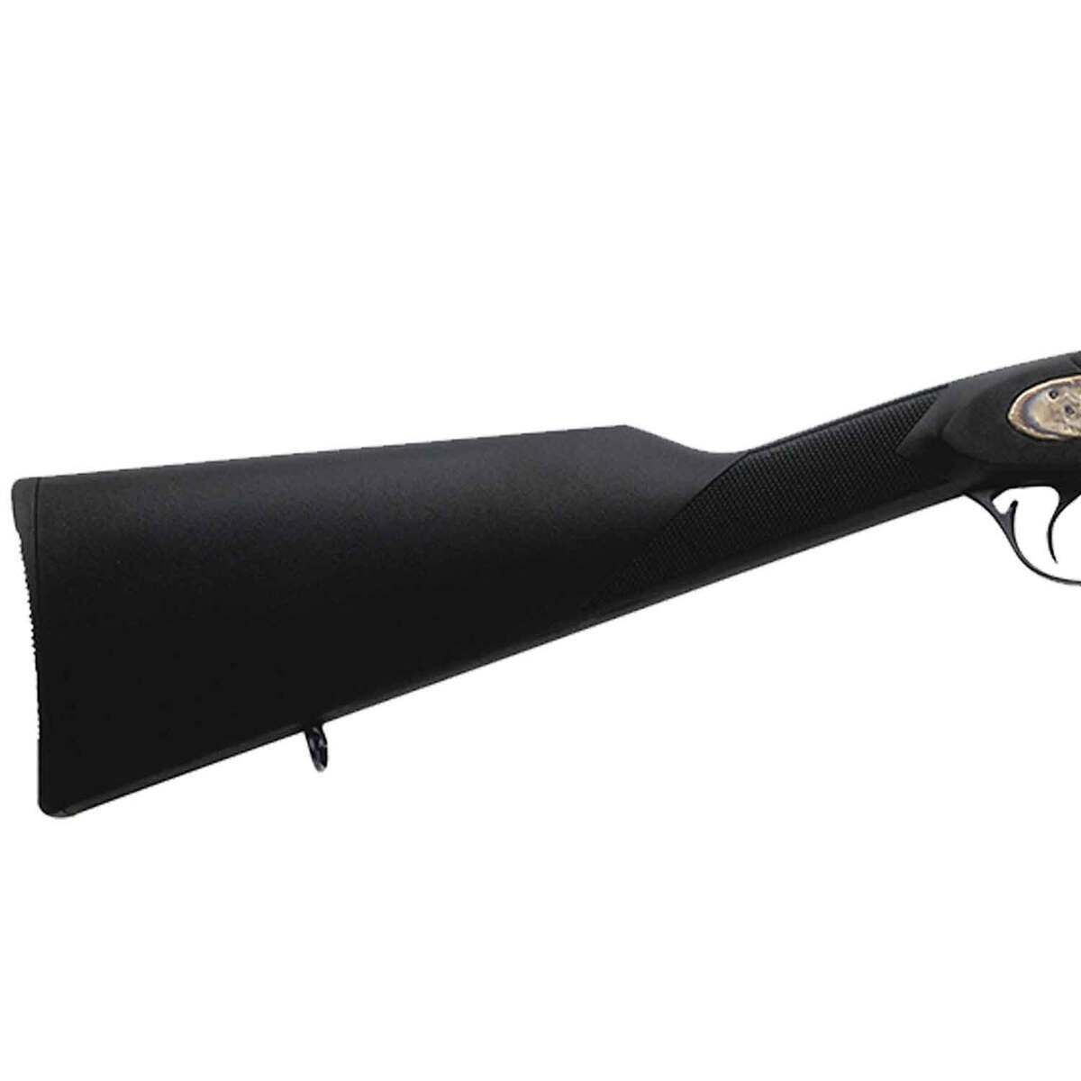 Traditions Deerhunter 50 Caliber Black Blued Flintlock Traditional Muzzleloader - 24in - Black Traditions Deerhunter 50 Caliber Black Blued Flintlock Traditional Muzzleloader - 24in - Black