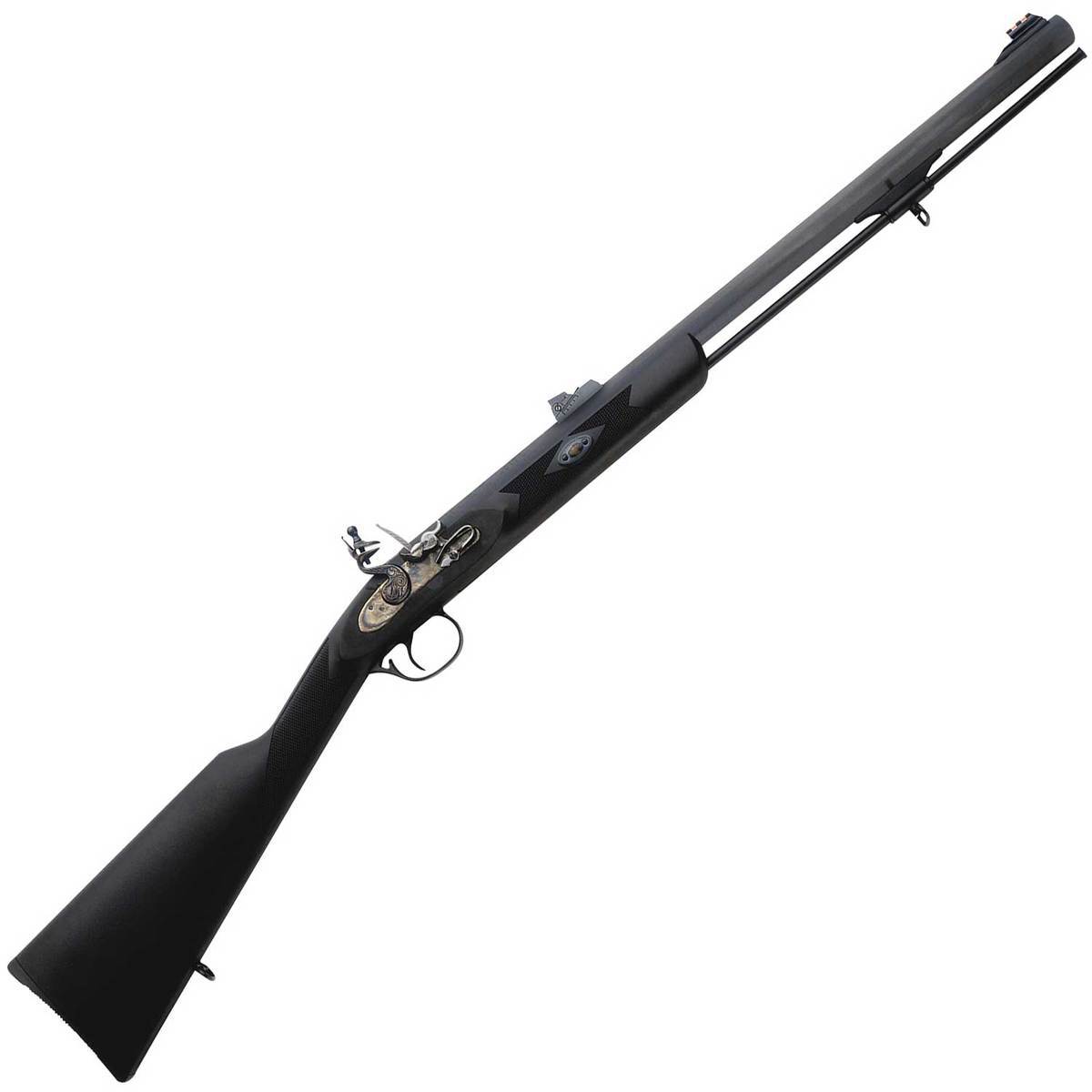 Traditions Deerhunter 50 Caliber Black Flintlock Traditional Muzzleloader - 24in - Black Traditions Deerhunter 50 Caliber Black Flintlock Traditional Muzzleloader - 24in - Black