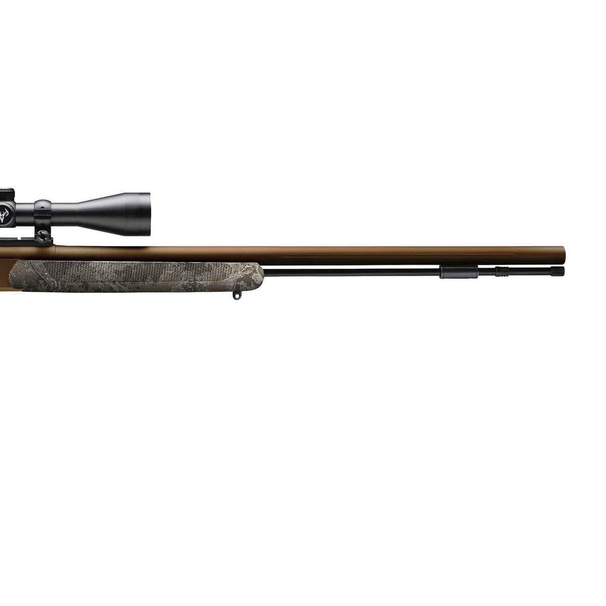 Traditions NitroFire VAPR 50 Caliber Burnt Bronze Veil Wideland Break Action-Hammer Fire In-line Muzzleloader w/ 3-9x40mm Scope - 26in - Camo Traditions NitroFire VAPR 50 Caliber Burnt Bronze Veil Wideland Break Action-Hammer Fire In-line Muzzleloader w/ 3-9x40mm Scope - 26in - Camo