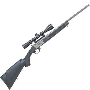 Traditions Outfitter G3 With 3-9X40 Duplex Scope Black/Cerakote Single Shot Rifle - 35 Remington - 22in