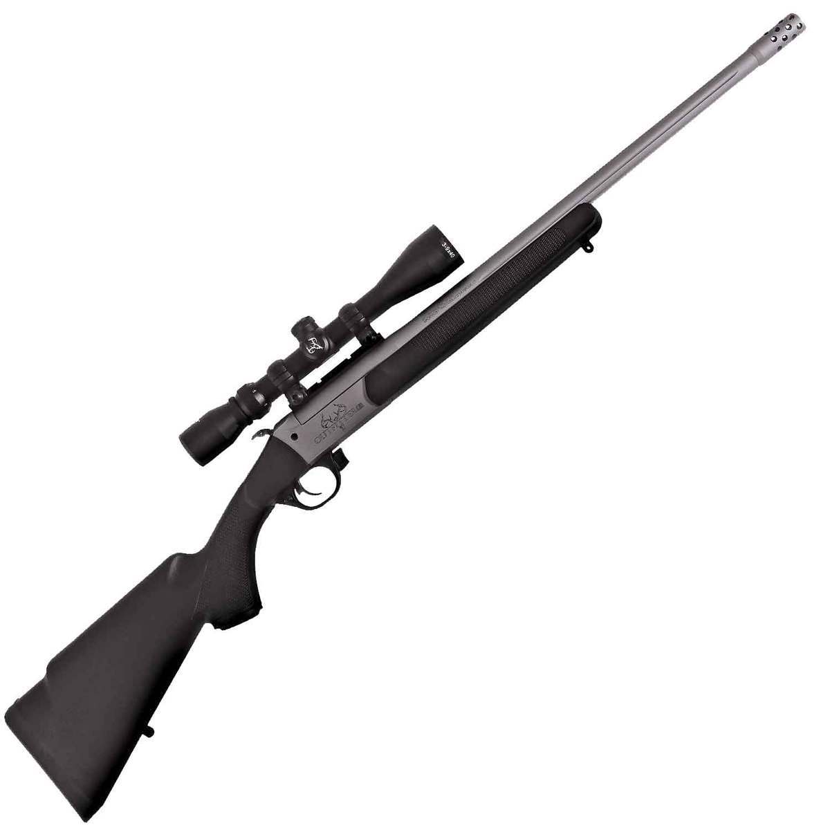 Traditions Outfitter G3 With 3-9X40 Duplex Scope Black/Cerakote Single Shot Rifle - 350 Legend - 22in - Black Traditions Outfitter G3 With 3-9X40 Duplex Scope Black/Cerakote Single Shot Rifle - 350 Legend - 22in - Black