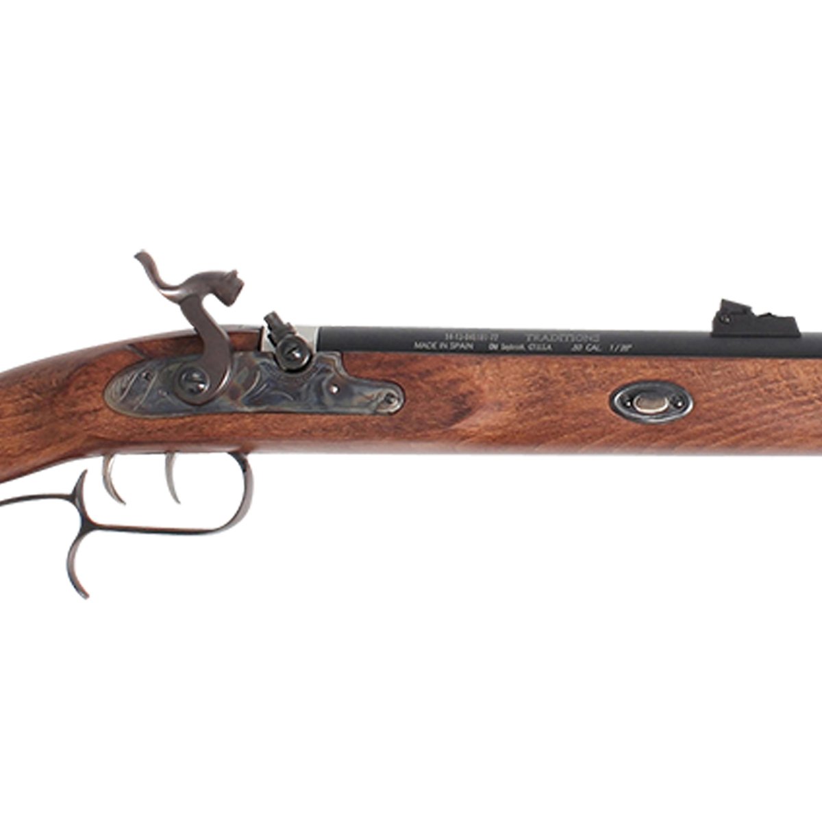 Traditions Shedhorn 50 Caliber Black Cerakote Flintlock Traditional Muzzleloader - 26in - Brown Traditions Shedhorn 50 Caliber Black Cerakote Flintlock Traditional Muzzleloader - 26in - Brown