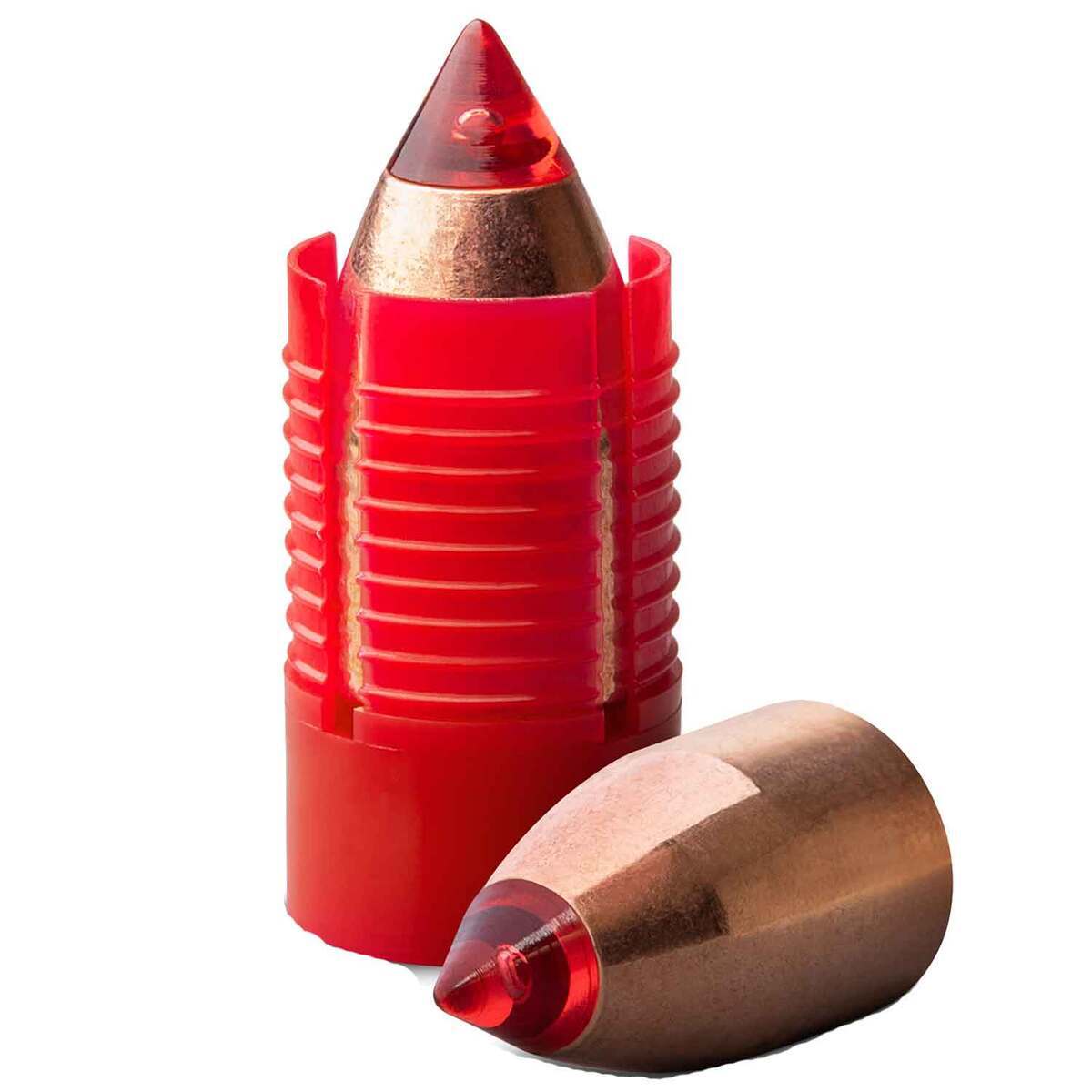 Bullet With Ridges Traditions Smackdown XR 50 Caliber 250Gr Muzzloader Bullets - 15 Rounds ...
