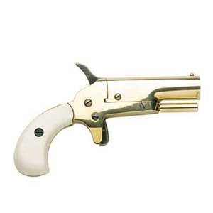 Traditions Vest Pocket Derringer Brass 31 Caliber Black Powder Single Shot Muzzleloader Handgun