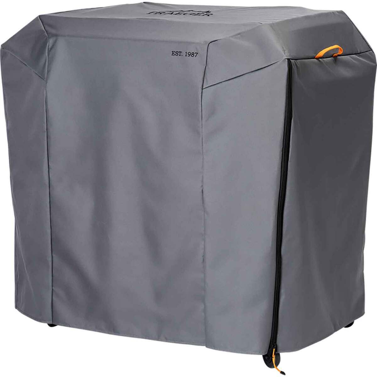 Traeger Flatrock Full-Length Grill Cover - Gray - Gray Traeger Flatrock Full-Length Grill Cover - Gray - Gray