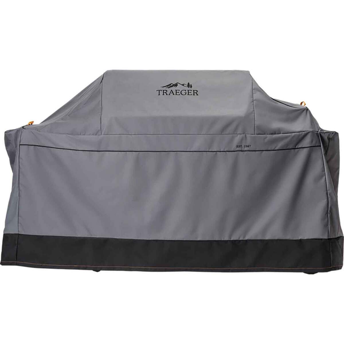 Traeger Ironwood XL Full-Length Grill Cover - Gray - Gray Traeger Ironwood XL Full-Length Grill Cover - Gray - Gray
