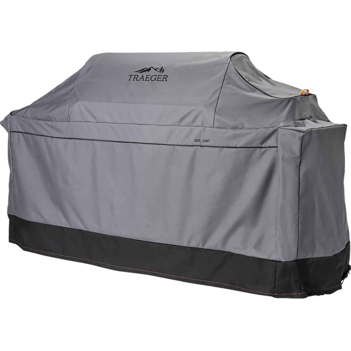 Traeger Ironwood XL Full-Length Grill Cover - Gray - Gray Traeger Ironwood XL Full-Length Grill Cover - Gray - Gray
