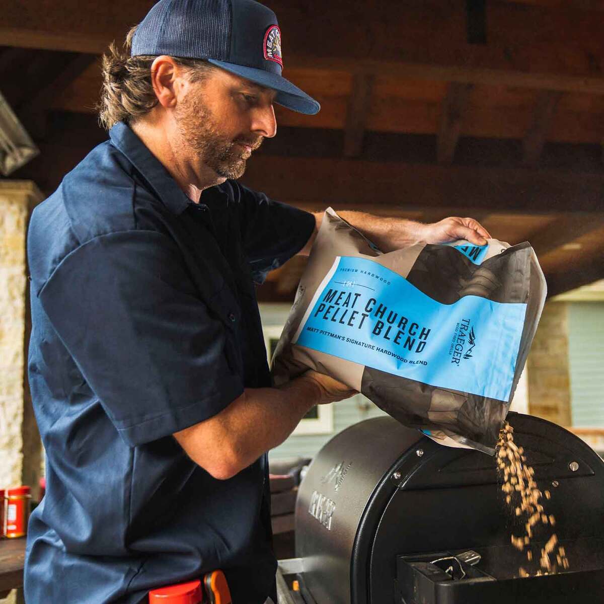 Traeger Limited Edition Meat Church Blend Wood Pellets - 18lbs Traeger Limited Edition Meat Church Blend Wood Pellets - 18lbs