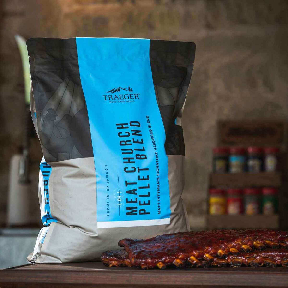 Traeger Limited Edition Meat Church Blend Wood Pellets - 18lbs Traeger Limited Edition Meat Church Blend Wood Pellets - 18lbs
