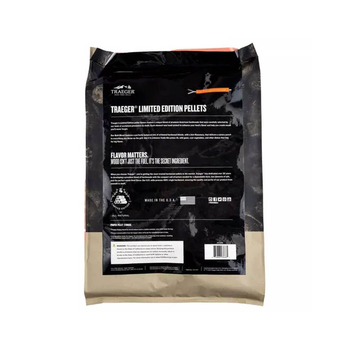 Traeger Limited Edition Wood Pellets - Bold Blend Traeger Limited Edition Wood Pellets - Bold Blend