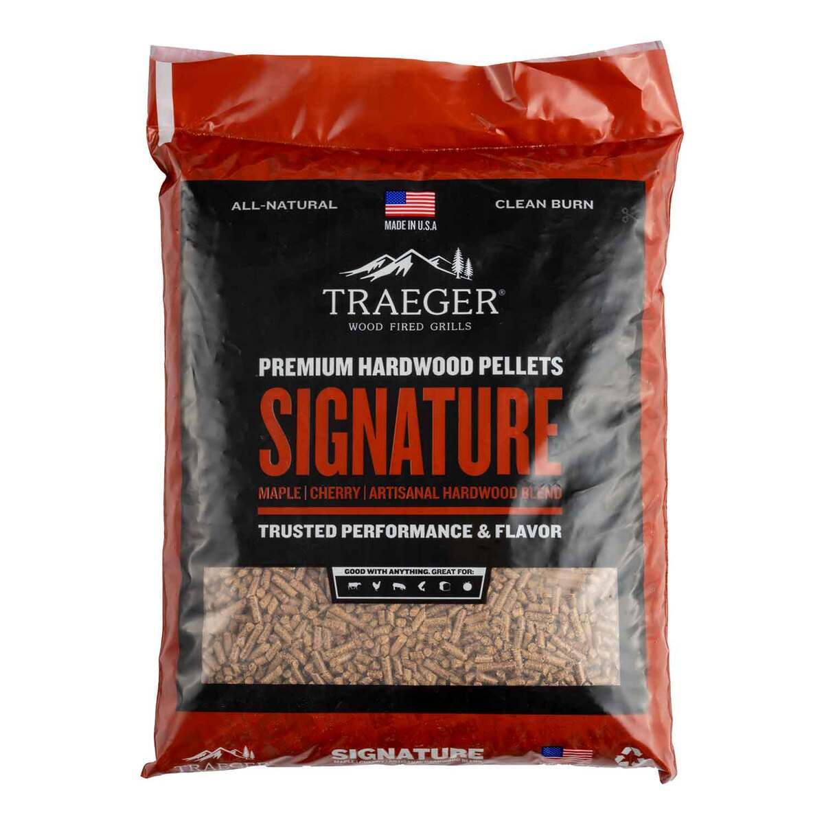 Traeger Premium Hardwood Wood Pellets - 20lbs Traeger Premium Hardwood Wood Pellets - 20lbs