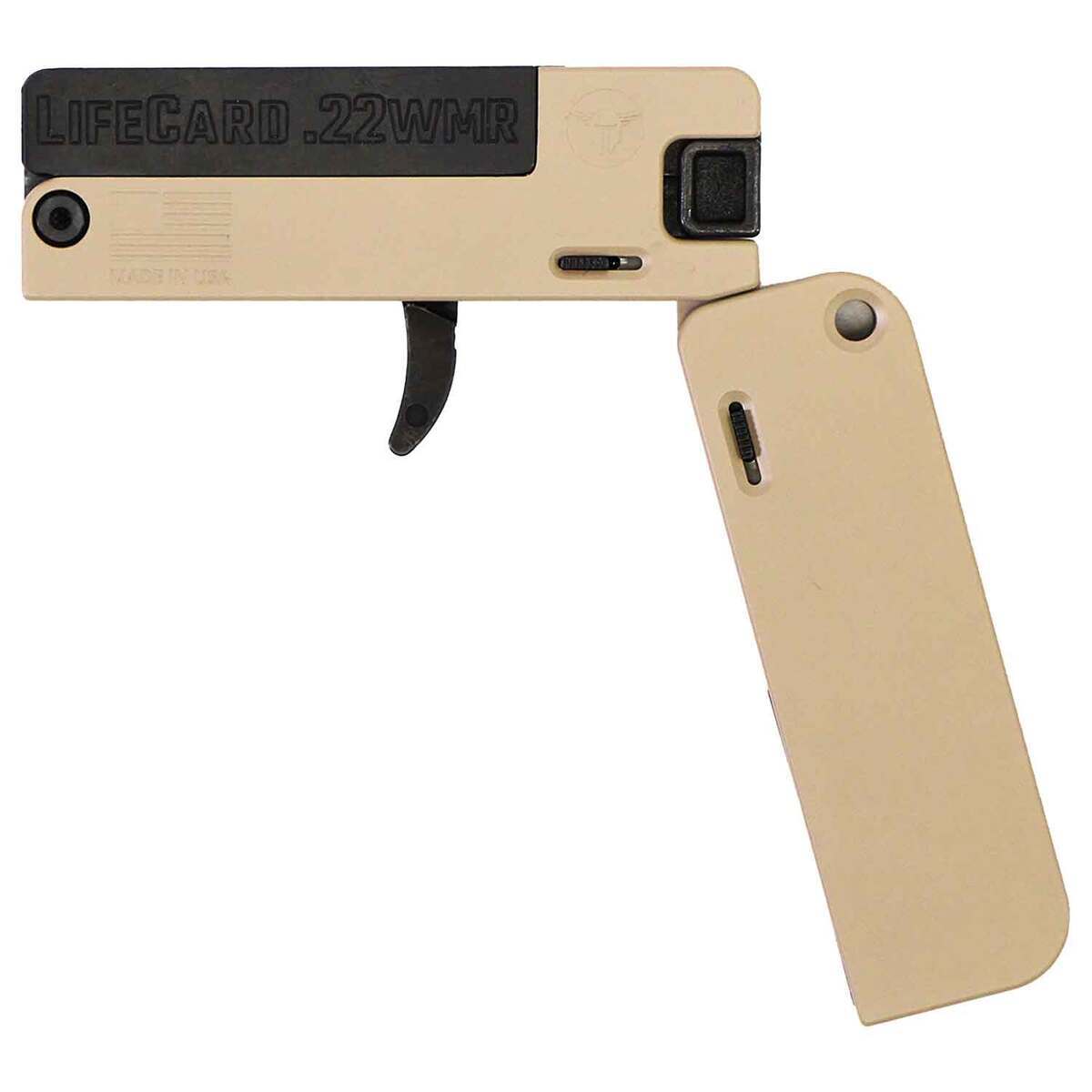 Trailblazer LifeCard 22 WMR (22 Mag) McMillan Tan Pistol - 1 Round ...