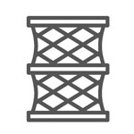 Trash can icon