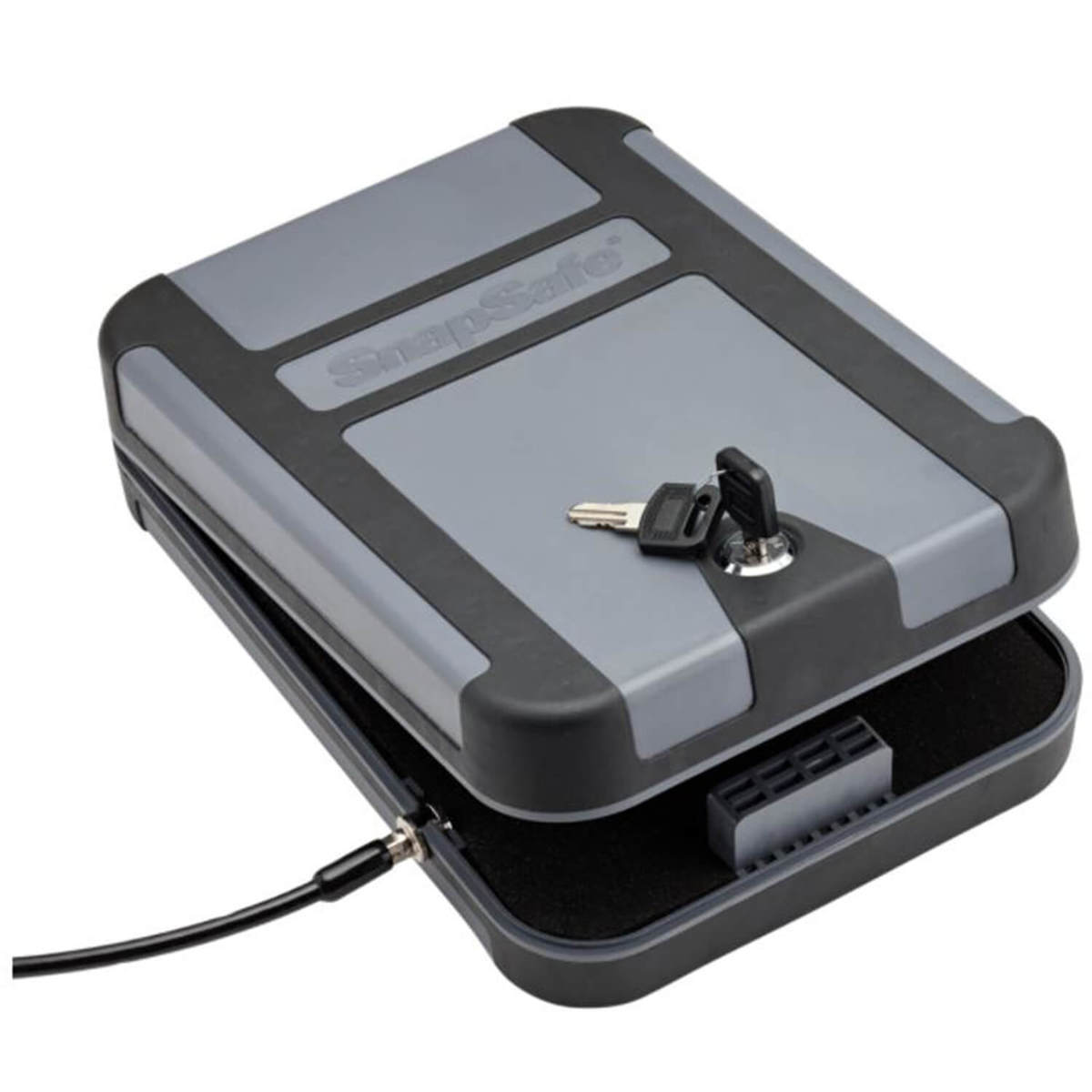 SnapSafe TrekLite XL Key Lock Box 1 Gun Pistol Vault - Gray - Gray SnapSafe TrekLite XL Key Lock Box 1 Gun Pistol Vault - Gray - Gray