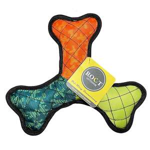 ROCT Outdoor Tri-Wing Boomerang Lined Dog Toy