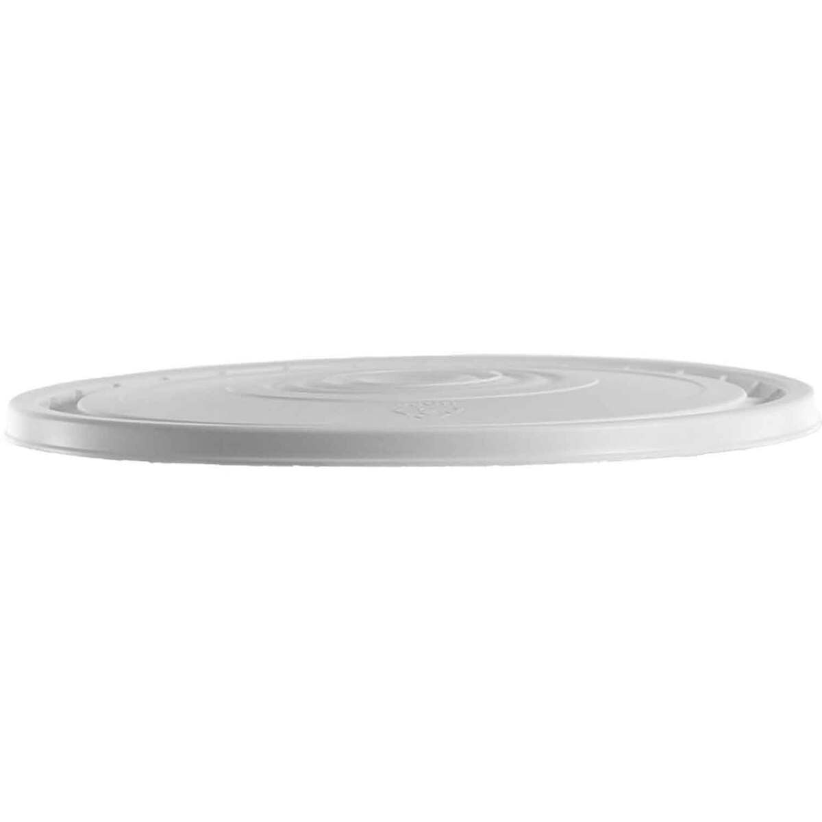 Tricorbraun 3-7 Gallon White Peel Off Round Lid Tricorbraun 3-7 Gallon White Peel Off Round Lid