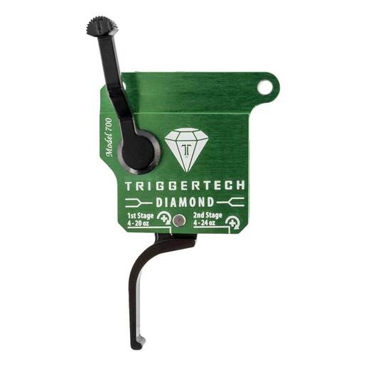 Trigger Tech Diamond Remington 700 Flat Clean Two Stage Rifle Trigger - Black