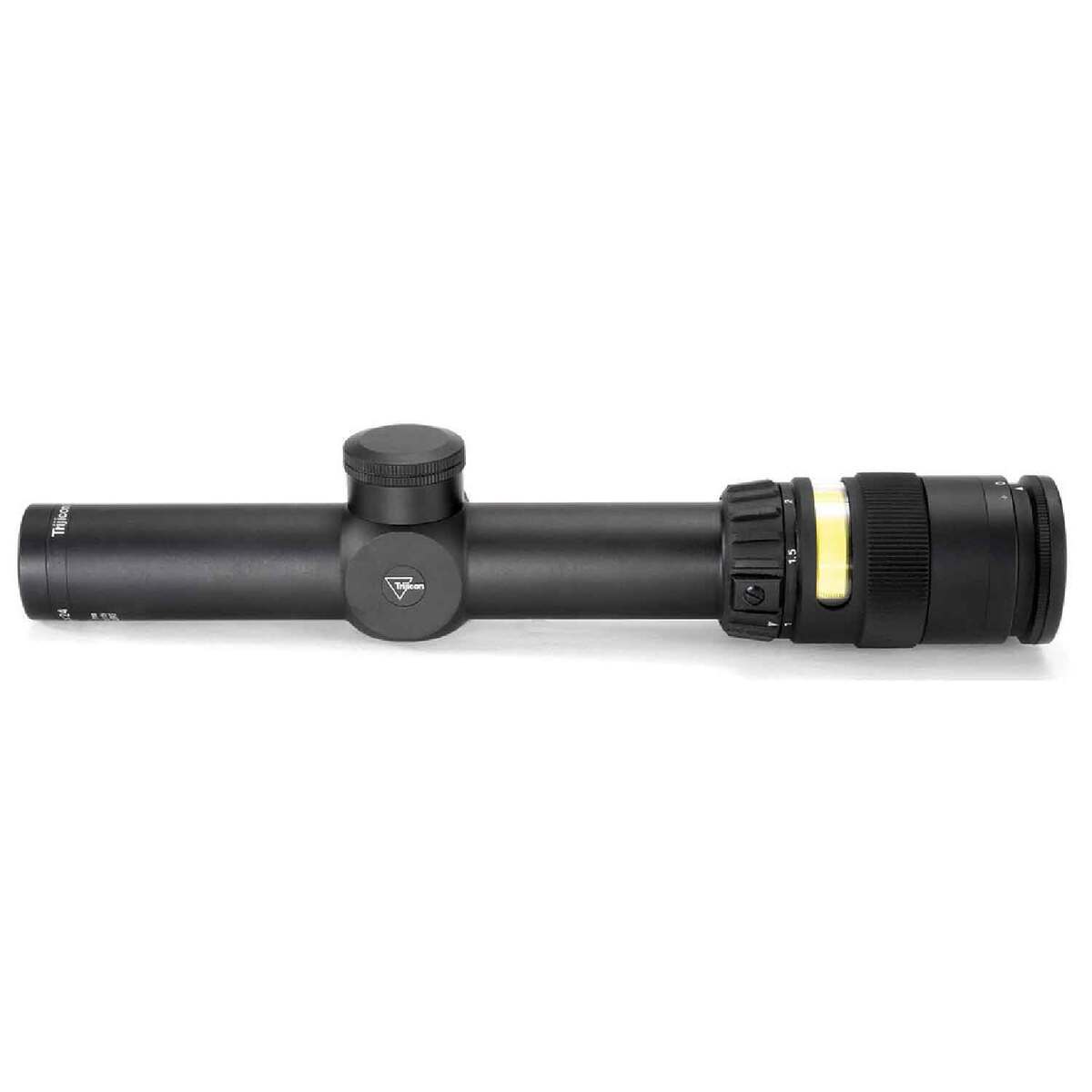 Trijicon AccuPoint 1-4x 24mm Rifle Scope - Triangle Post - Black Trijicon AccuPoint 1-4x 24mm Rifle Scope - Triangle Post - Black