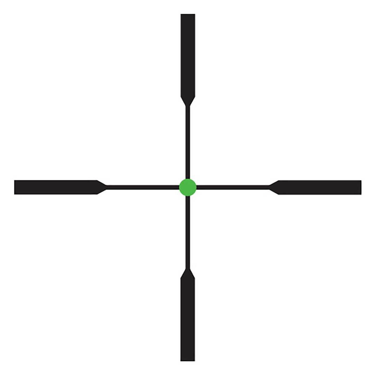 Trijicon AccuPoint 1-4x24 Red BDC Post Scope - Black Trijicon AccuPoint 1-4x24 Red BDC Post Scope - Black