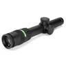 Trijicon AccuPoint 1-4x24 Red BDC Post Scope - Black