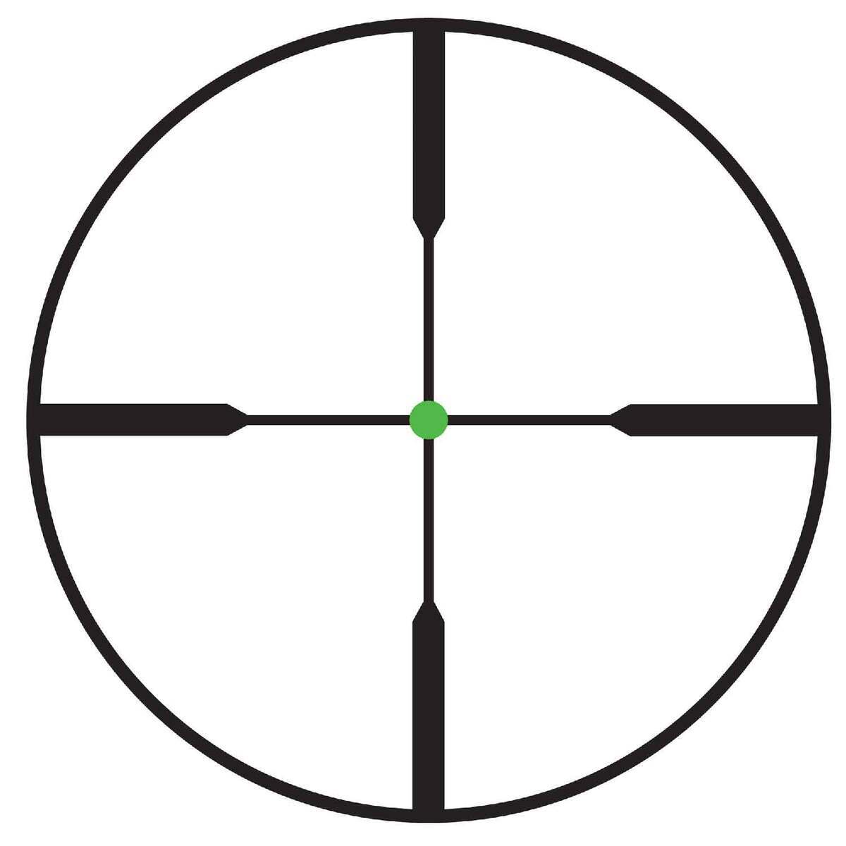 Trijicon AccuPoint 1-6x 24mm Rifle Scope - Standard Duplex Crosshair - Black Trijicon AccuPoint 1-6x 24mm Rifle Scope - Standard Duplex Crosshair - Black