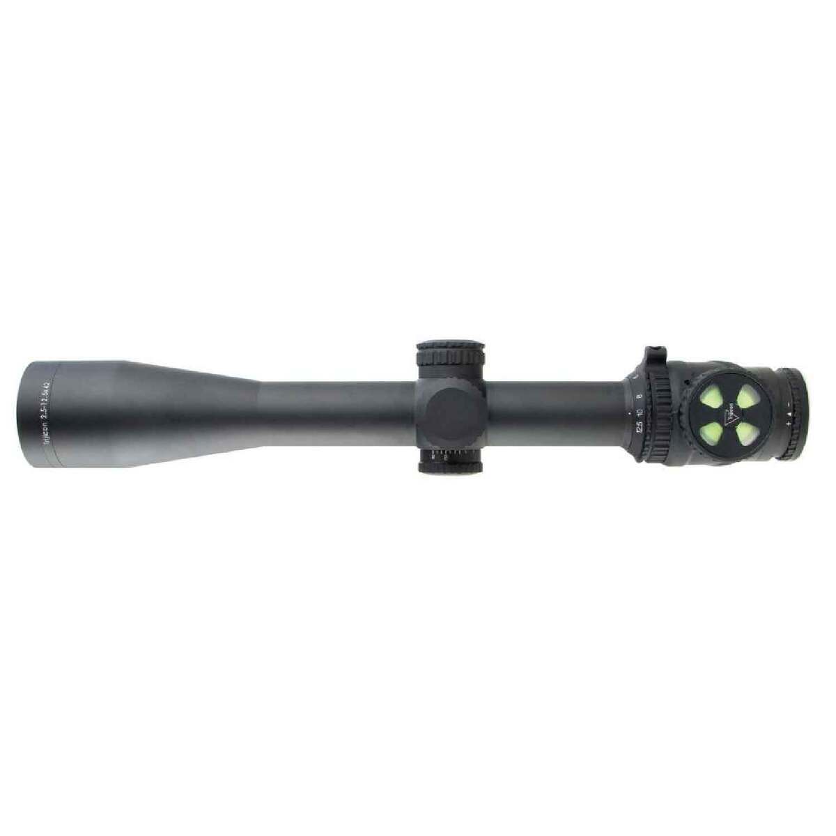 Trijicon AccuPoint 2.5-12.5x 42mm Rifle Scope - MOA-DOT Crosshair - Black Trijicon AccuPoint 2.5-12.5x 42mm Rifle Scope - MOA-DOT Crosshair - Black