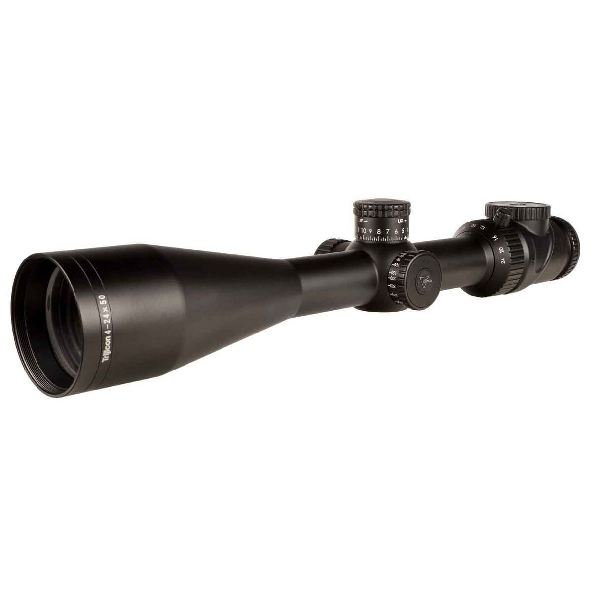 Trijicon AccuPoint 4-24x 50mm Rifle Scope - Duplex w/ Green Dot - Black Trijicon AccuPoint 4-24x 50mm Rifle Scope - Duplex w/ Green Dot - Black