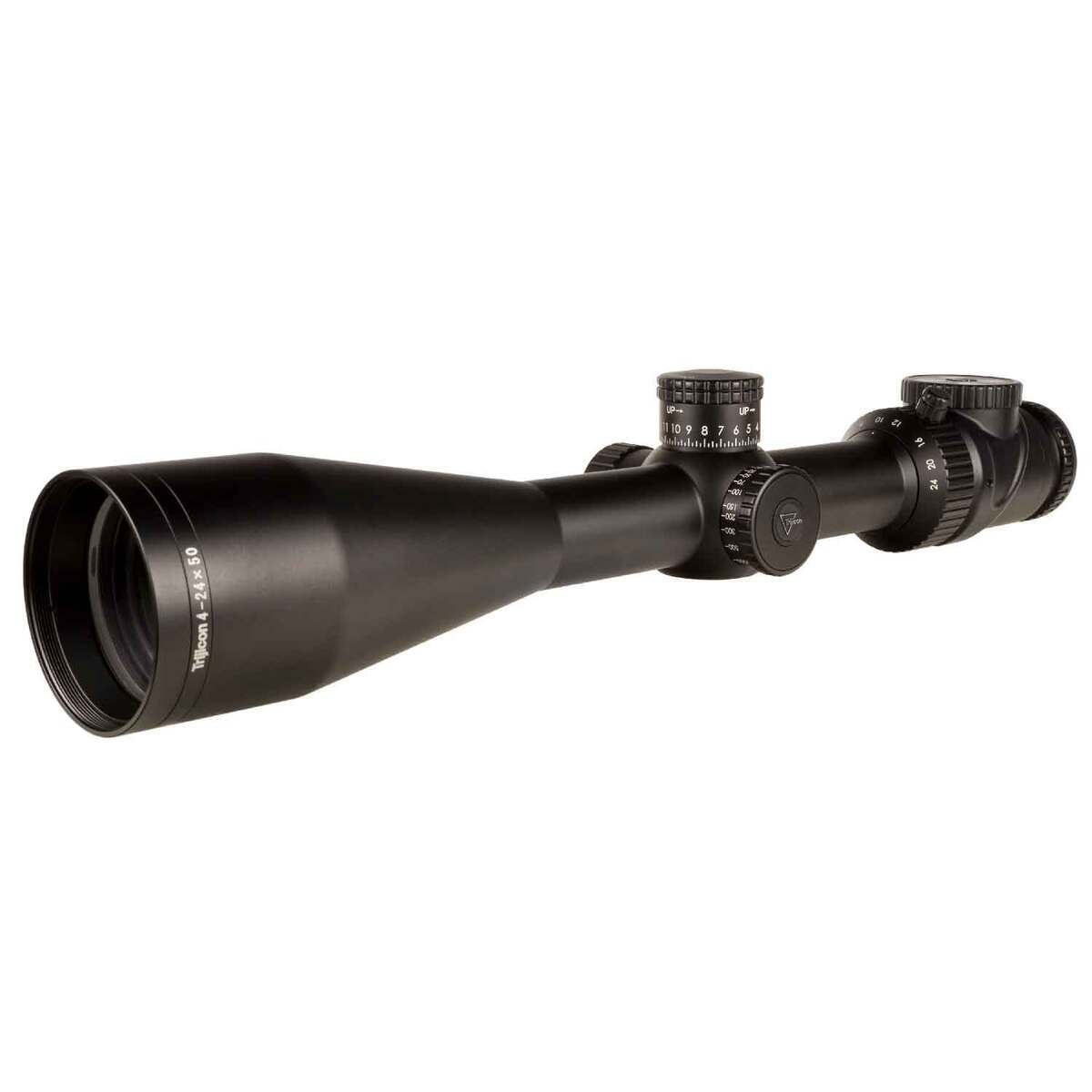 Trijicon AccuPoint 4-24x 50mm Rifle Scope - Triangle Post - Black Trijicon AccuPoint 4-24x 50mm Rifle Scope - Triangle Post - Black