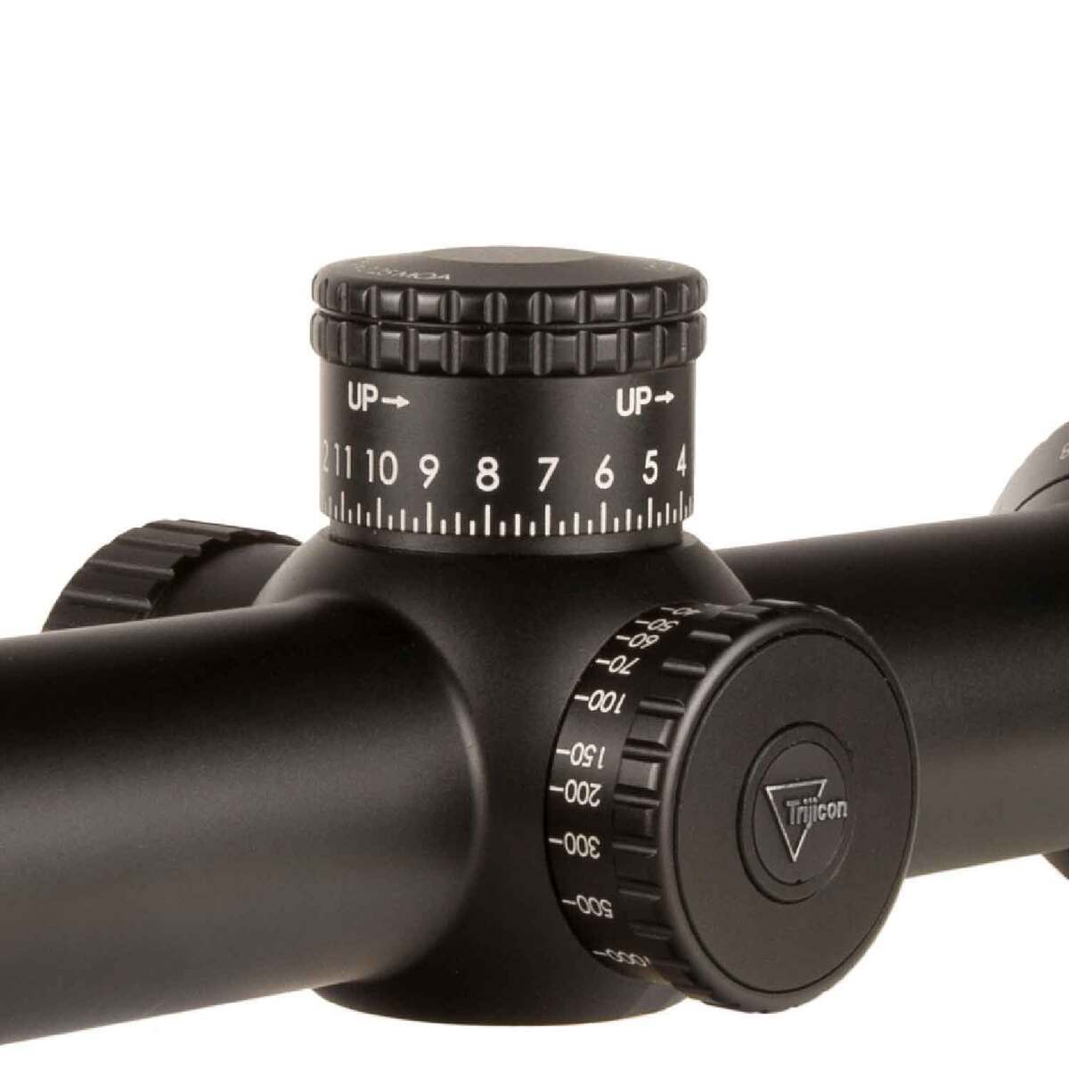 Trijicon AccuPoint 4-24x 50mm Rifle Scope - Triangle Post - Black Trijicon AccuPoint 4-24x 50mm Rifle Scope - Triangle Post - Black