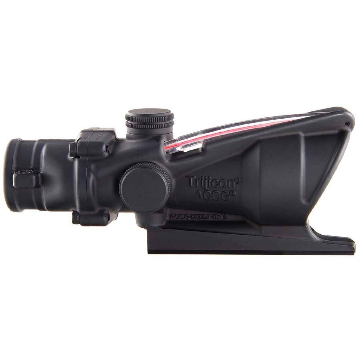 Trijicon ACOG 4x 32mm Rifle Scope - Red Triangle Post - Black Trijicon ACOG 4x 32mm Rifle Scope - Red Triangle Post - Black