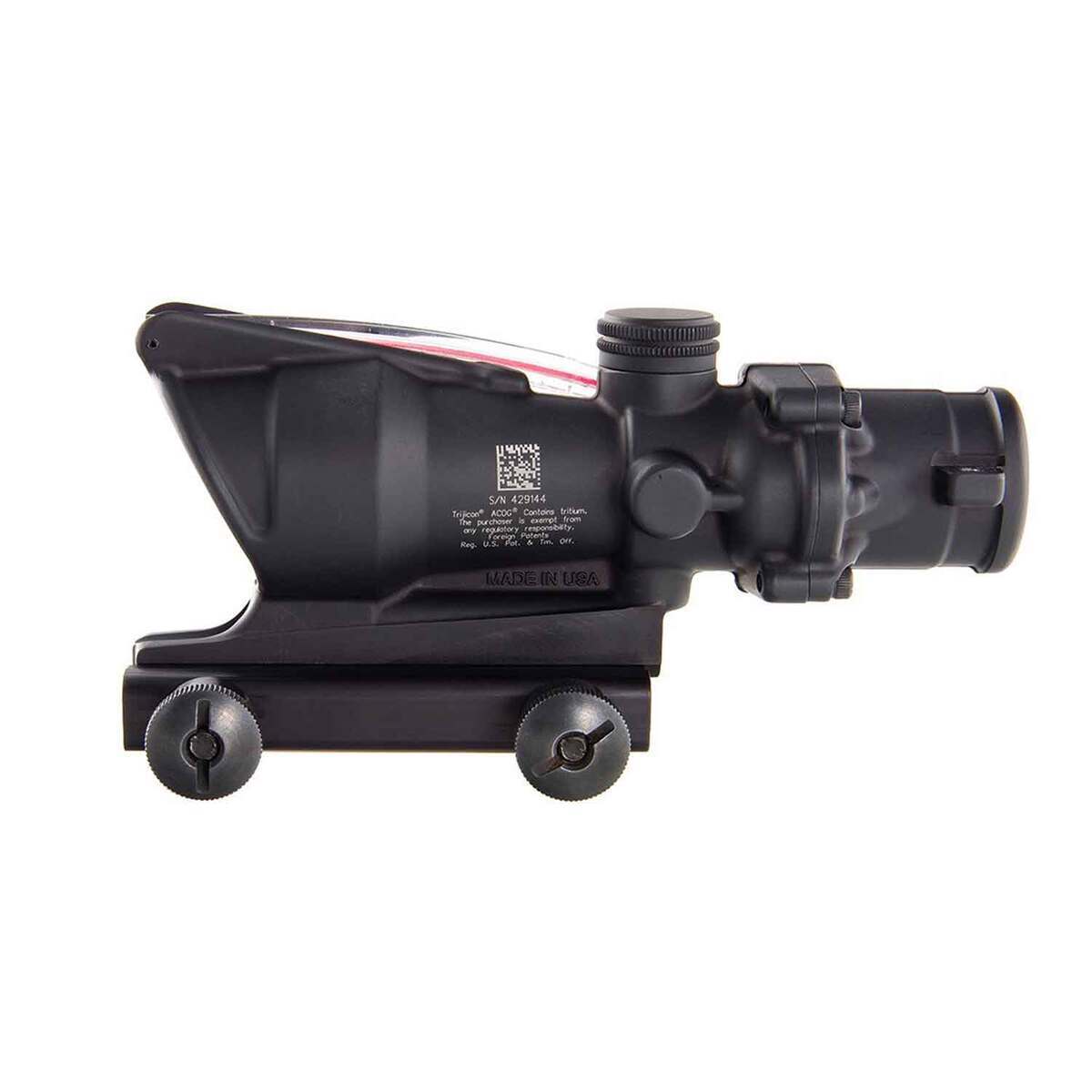 Trijicon ACOG 4x32mm Rifle Scope - Red Chevron - Black Trijicon ACOG 4x32mm Rifle Scope - Red Chevron - Black