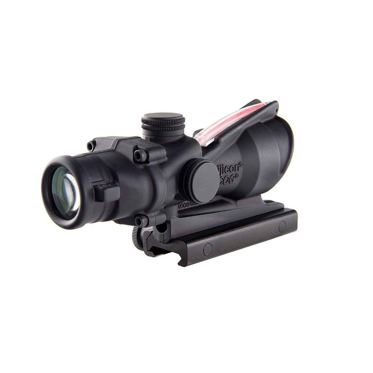 Trijicon ACOG 4x32mm Rifle Scope - Red Chevron - Black Trijicon ACOG 4x32mm Rifle Scope - Red Chevron - Black