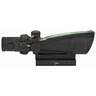 Trijicon ACOG BAC 3.5x 35mm Rifle Scope - Green Chevron .223 - Black
