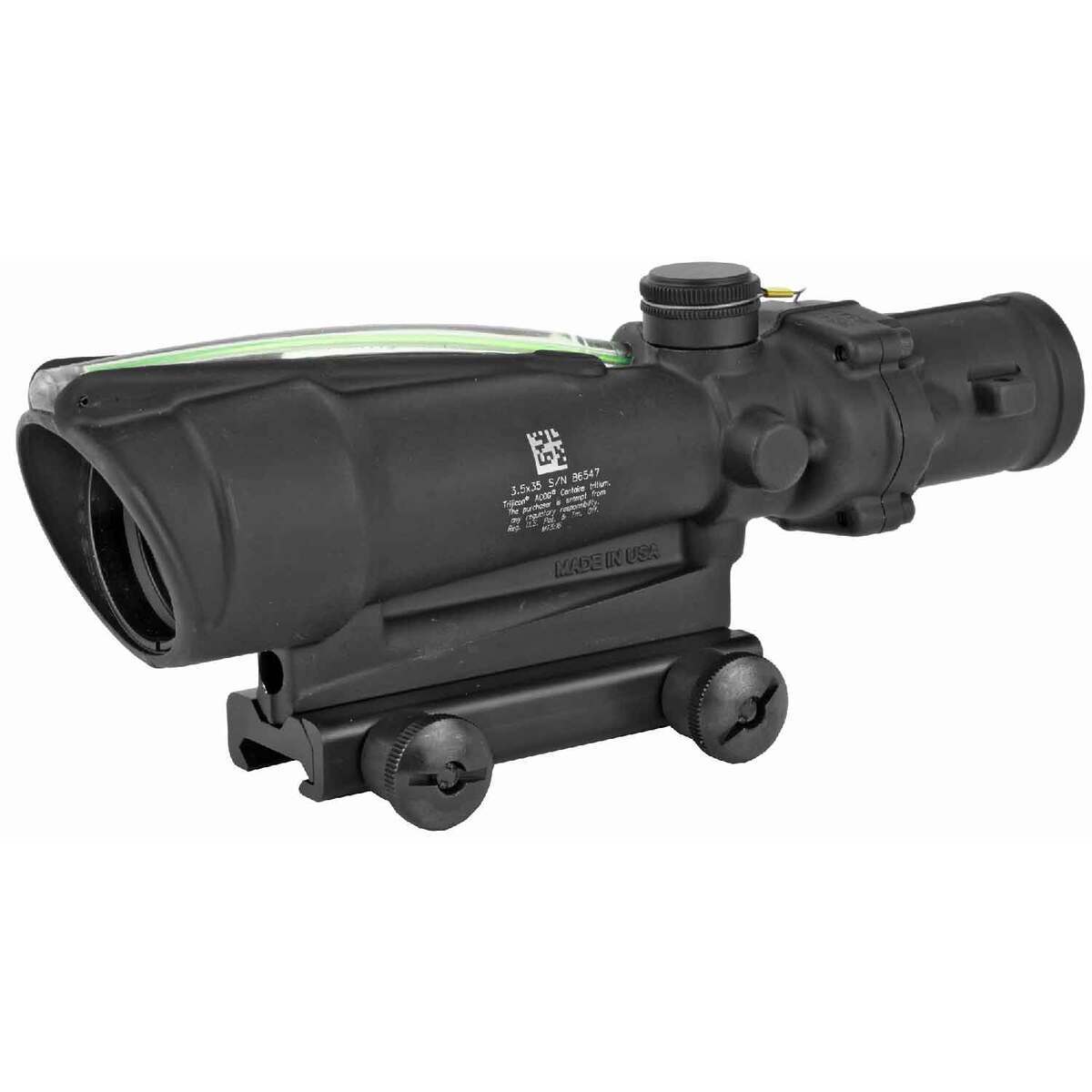 Trijicon ACOG BAC 3.5x 35mm Rifle Scope - Horseshoe Dot - Black Trijicon ACOG BAC 3.5x 35mm Rifle Scope - Horseshoe Dot - Black
