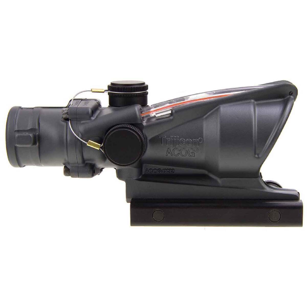 Trijicon ACOG BAC 4x 32mm Rifle Scope - Chevron - Sniper Gray Trijicon ACOG BAC 4x 32mm Rifle Scope - Chevron - Sniper Gray