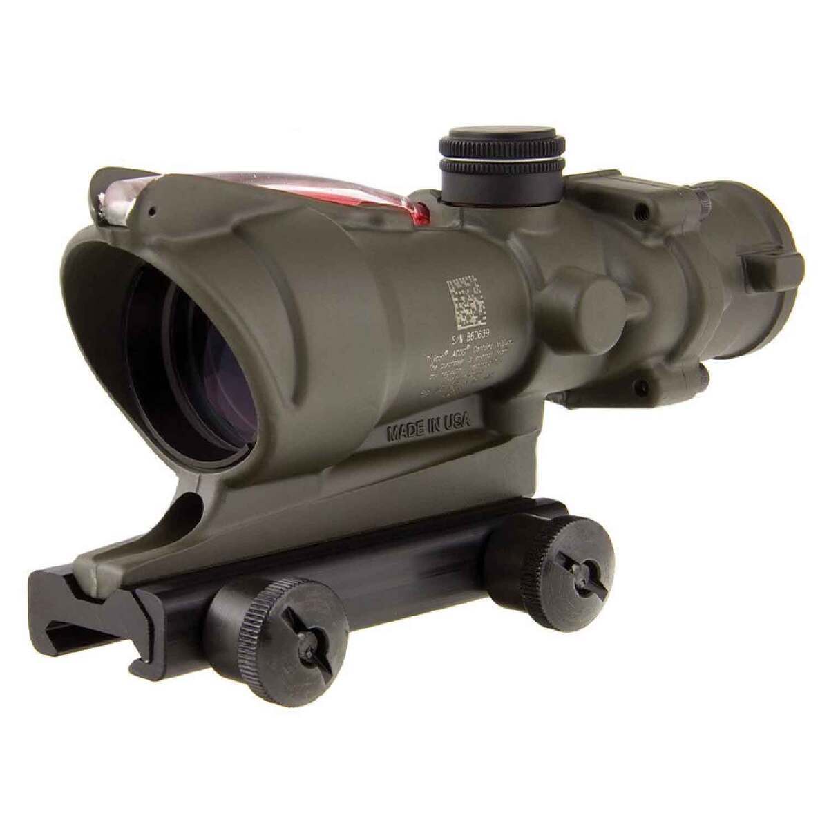 Trijicon ACOG BAC 4x 32mm Rifle Scope - Chevron - Green Trijicon ACOG BAC 4x 32mm Rifle Scope - Chevron - Green