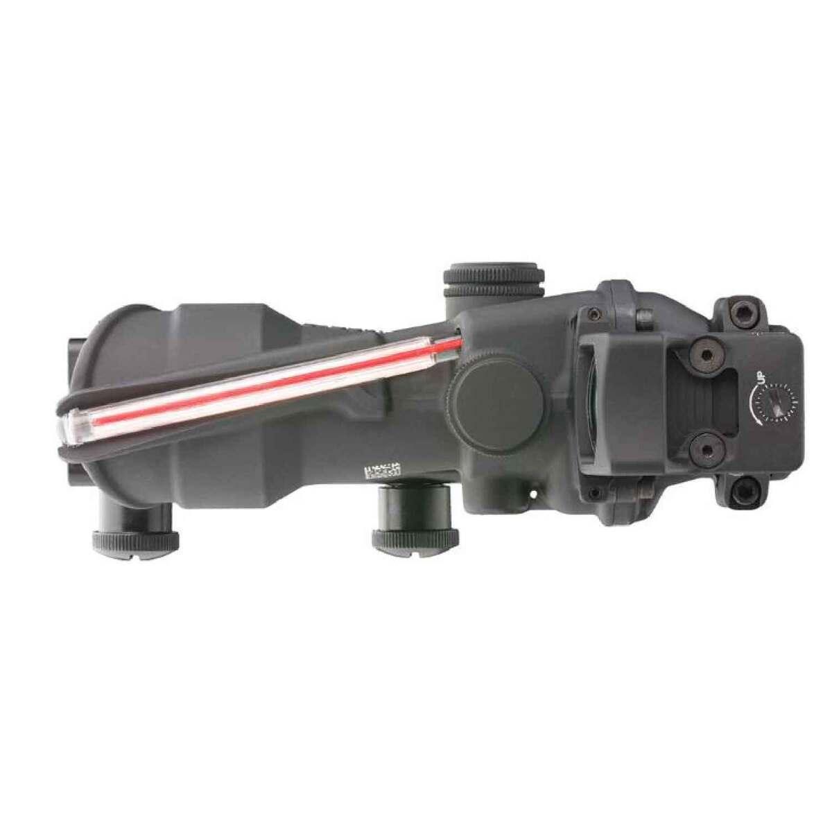 Trijicon ACOG BAC w/Trijicon RMR 4x 32mm Rifle Scope - Chevron - Black Trijicon ACOG BAC w/Trijicon RMR 4x 32mm Rifle Scope - Chevron - Black