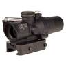 Trijicon ACOG Compact 1.5x 16mm Low Rifle Scope - Dual Illuminated Red Ring/2 MOA Center Dot - Black