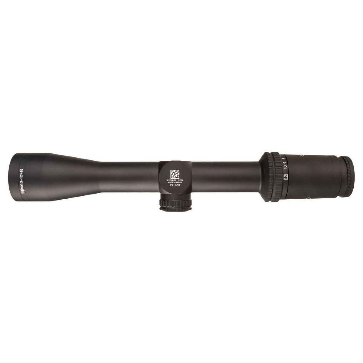 Trijicon Ascent 3-12x 40mm Rifle Scope - BDC Target Holds Reticle - Black Trijicon Ascent 3-12x 40mm Rifle Scope - BDC Target Holds Reticle - Black