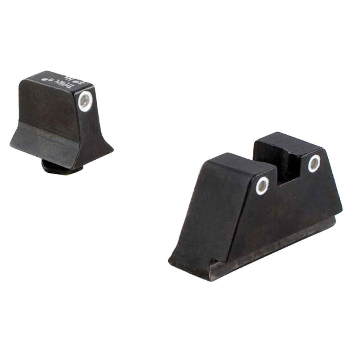 Trijicon Bright & Tough 3-Dot Glock G17/17L/19/22/23/24/25/26/27/28/31/32/33/34/35/37/38/39 Handgun Night Sight Set - White/Green - White/Green Trijicon Bright & Tough 3-Dot Glock G17/17L/19/22/23/24/25/26/27/28/31/32/33/34/35/37/38/39 Handgun Night Sight Set - White/Green - White/Green