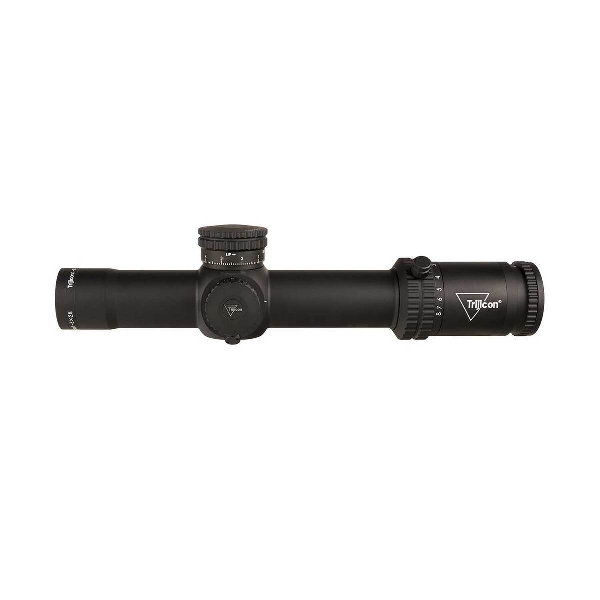 Trijicon Credo 1-8x28 MRAD Seg Cir Crosshair FFP Scope - Black Trijicon Credo 1-8x28 MRAD Seg Cir Crosshair FFP Scope - Black