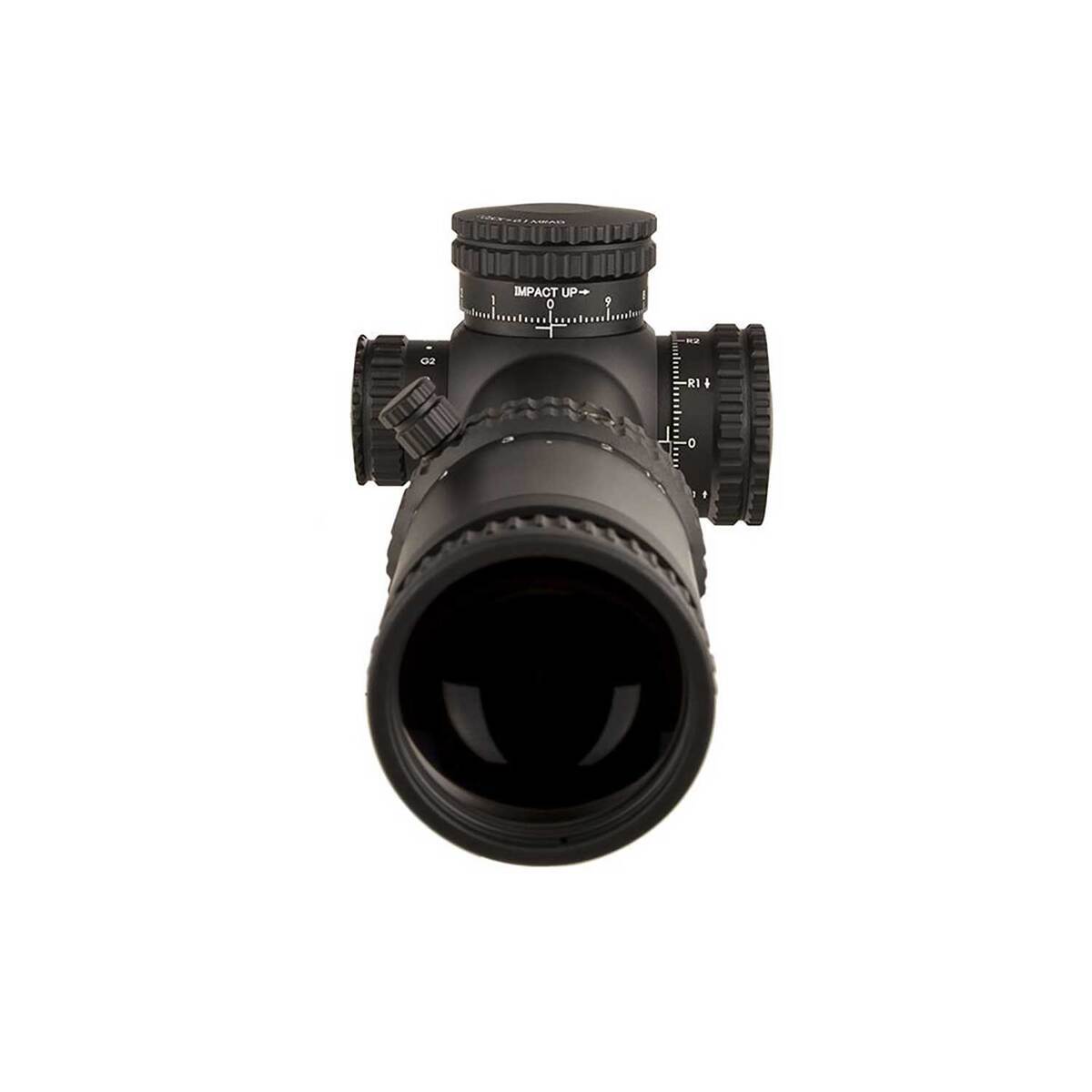 Trijicon Credo 1-8x28 MRAD Seg Cir Crosshair FFP Scope - Black Trijicon Credo 1-8x28 MRAD Seg Cir Crosshair FFP Scope - Black