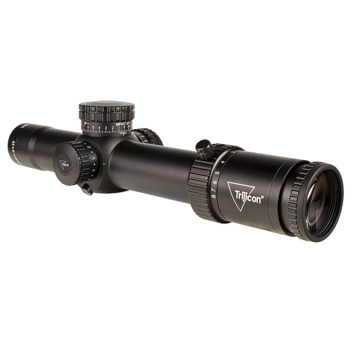 Trijicon Credo HX 1-8x28 MOA Seg Circle Crosshair FFP Scope - Black Trijicon Credo HX 1-8x28 MOA Seg Circle Crosshair FFP Scope - Black