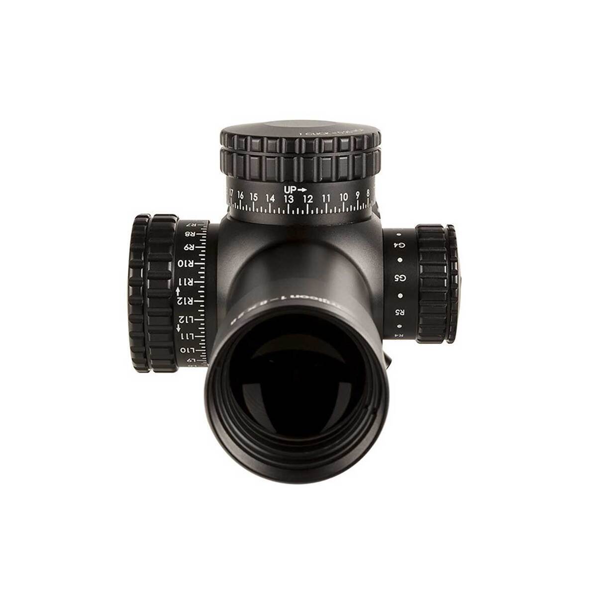 Trijicon Credo HX 1-8x28 MOA Seg Circle Crosshair FFP Scope - Black Trijicon Credo HX 1-8x28 MOA Seg Circle Crosshair FFP Scope - Black