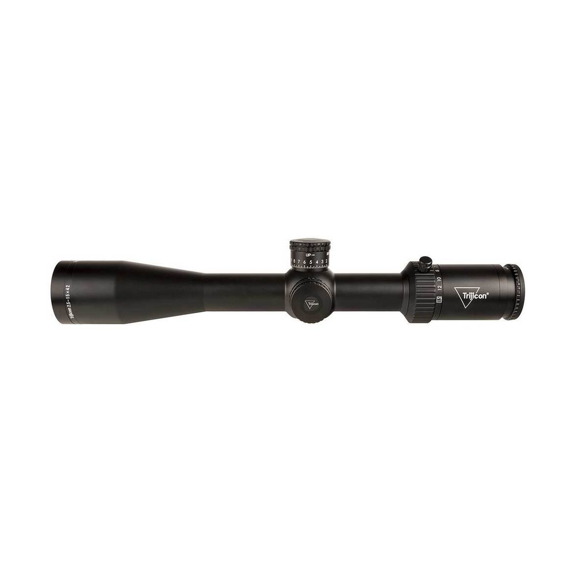Trijicon Credo HX 2.5-15x42 Red MOA Crosshair SFP Scope - Black Trijicon Credo HX 2.5-15x42 Red MOA Crosshair SFP Scope - Black